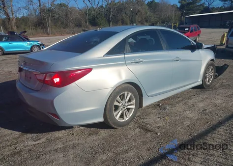 2014 Hyundai Sonata Gls from USA, damaged, VIN 5NPEB4AC6EH923819